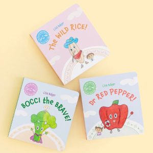 Books get kids eat healthy food